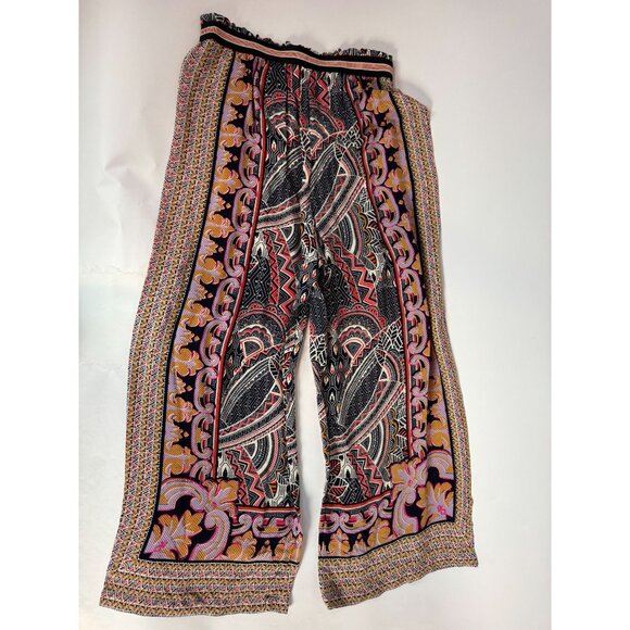 Anthropologie Pants - Maeve Anthropologie Womens Boho Print Wide-Leg Pants Medium